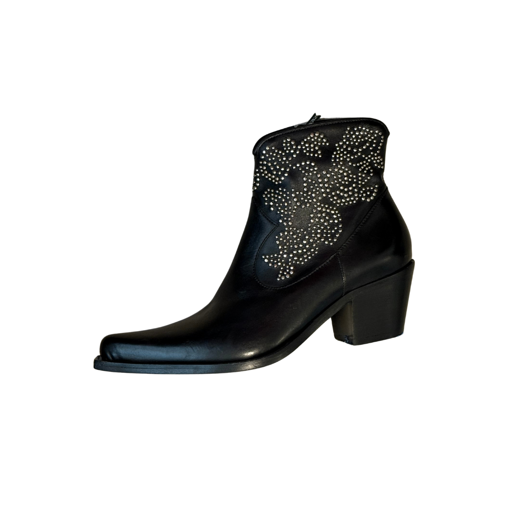 Jessica Vegan Boots Black