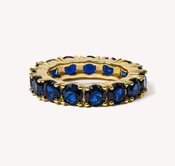 Grand Heiress Ring, Gold| Sapphire