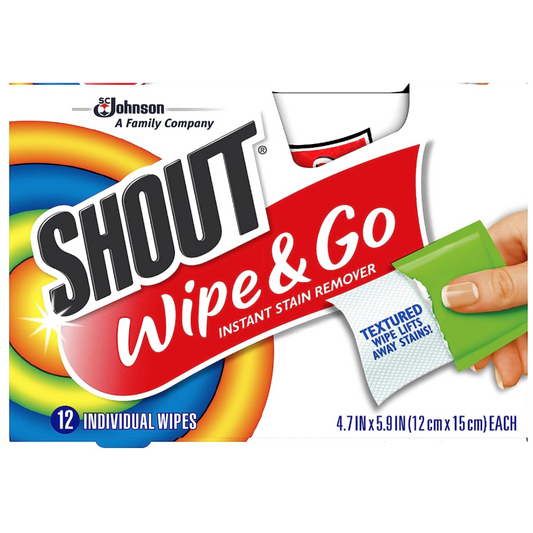 Shout Wipes ($7.50 for 10)