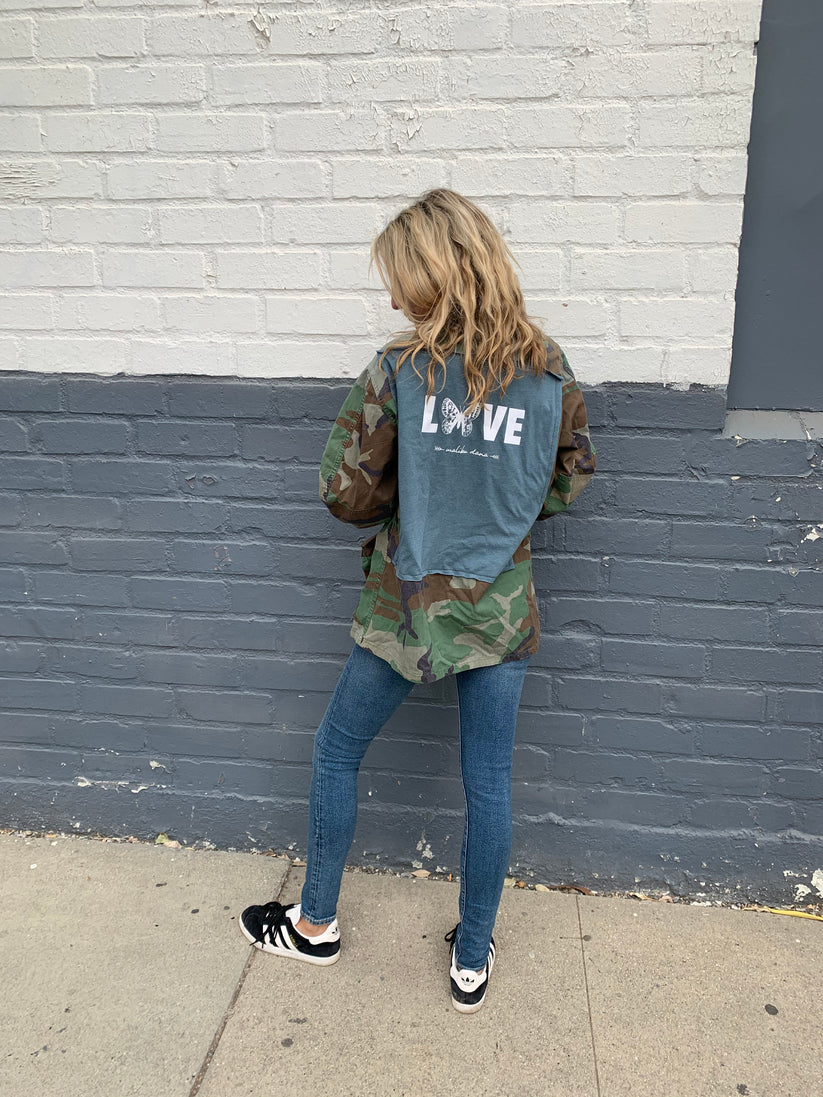 LNG x MD LOVE Camo Jacket