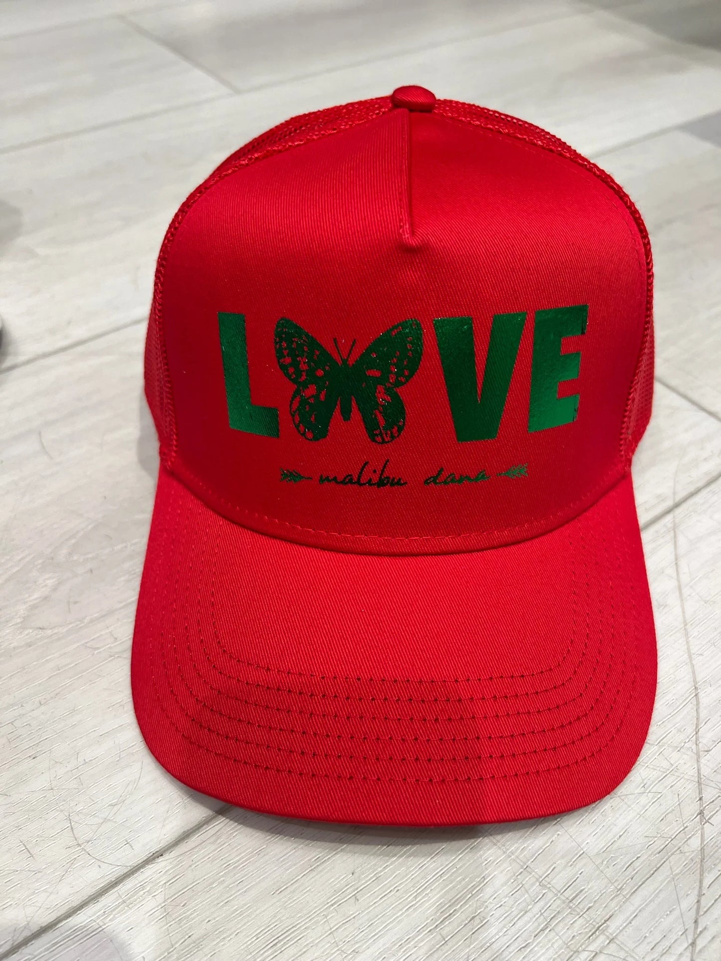 NEW Holiday Butterfly Love // Trucker Hats