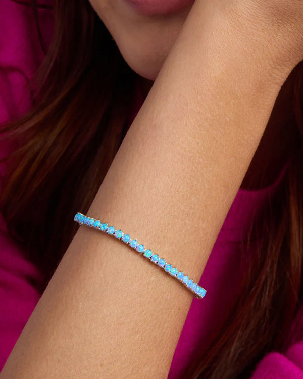 Not Your Basic Blue Opal Bracelet