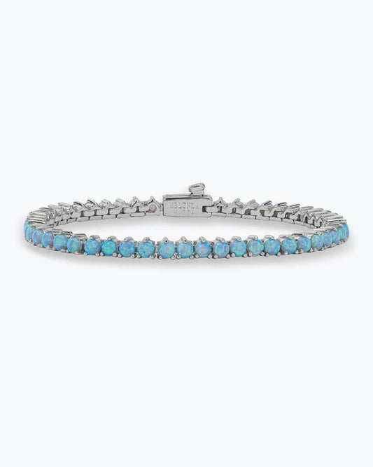 Not Your Basic Blue Opal Bracelet