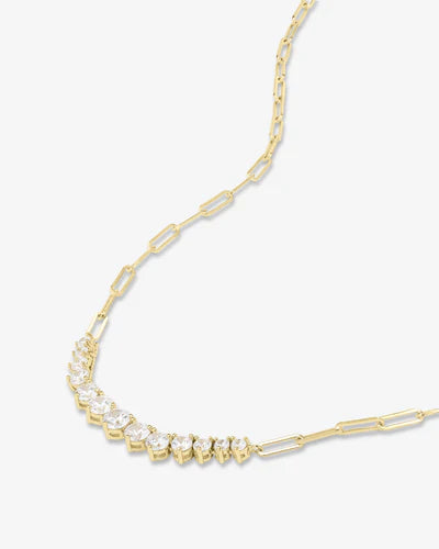 Not Your Basic Graduated Ombre Samantha Tennis Necklace