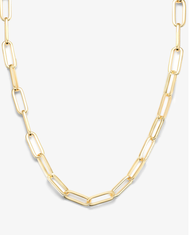 Carrie Chain Necklace Gold