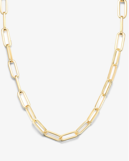 Carrie Chain Necklace Gold