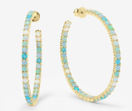 Heiress Ombré Hoops 2"