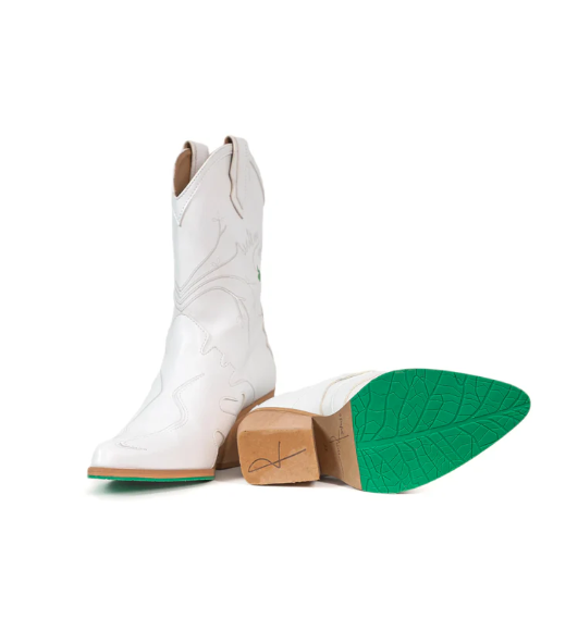 Sofie Vegan Boots White