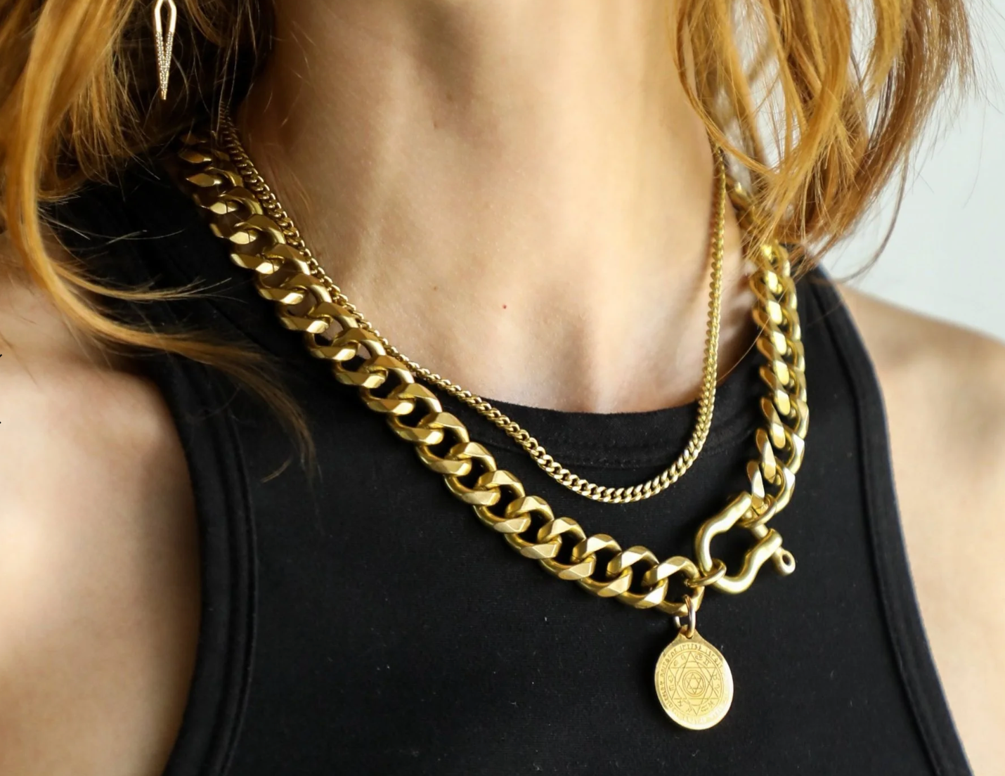 SHACKLE: CLASSIC & ALL KNOWING NECKLACE