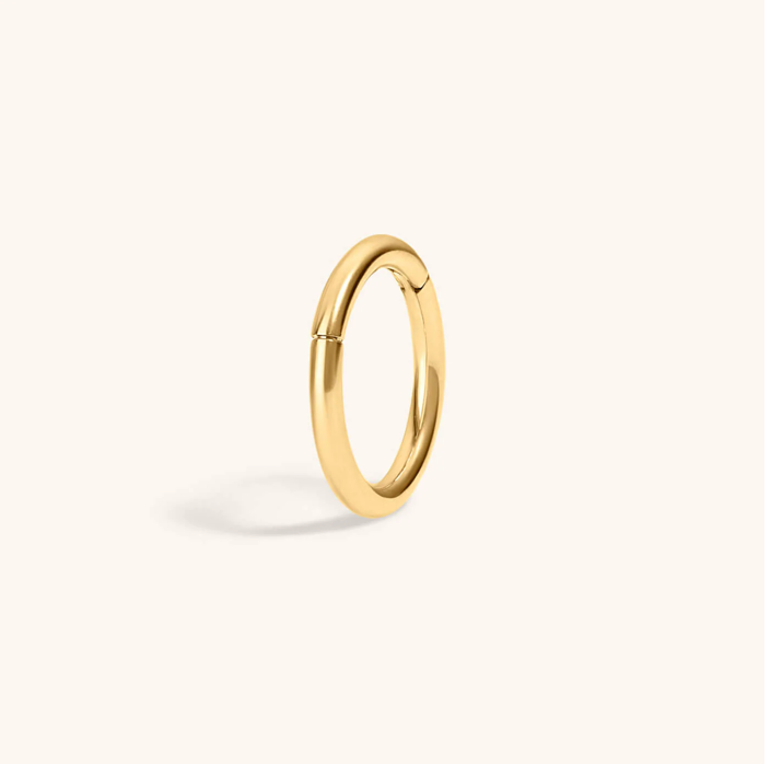 Classic Cartilage Hoop in 14k Gold