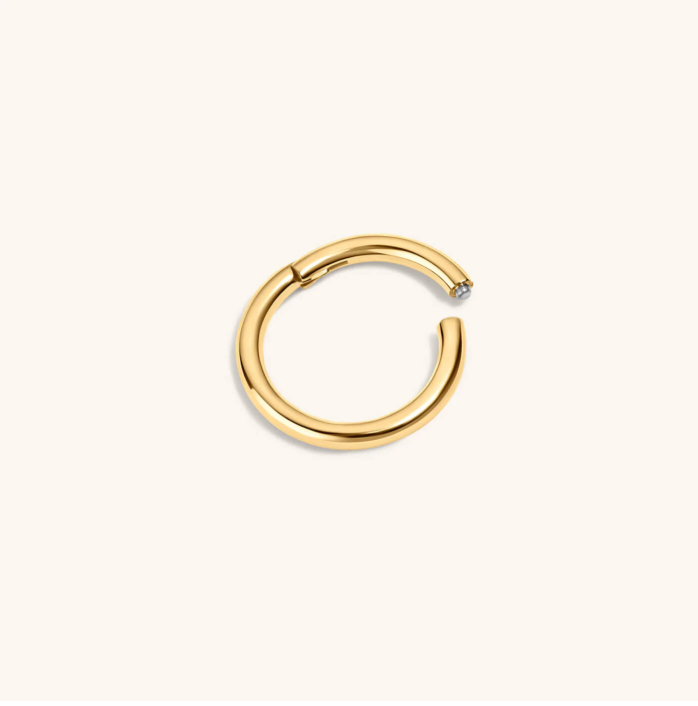 Classic Cartilage Hoop in 14k Gold
