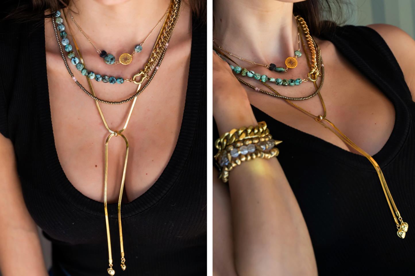 BOLO BOWTIE NECKLACE