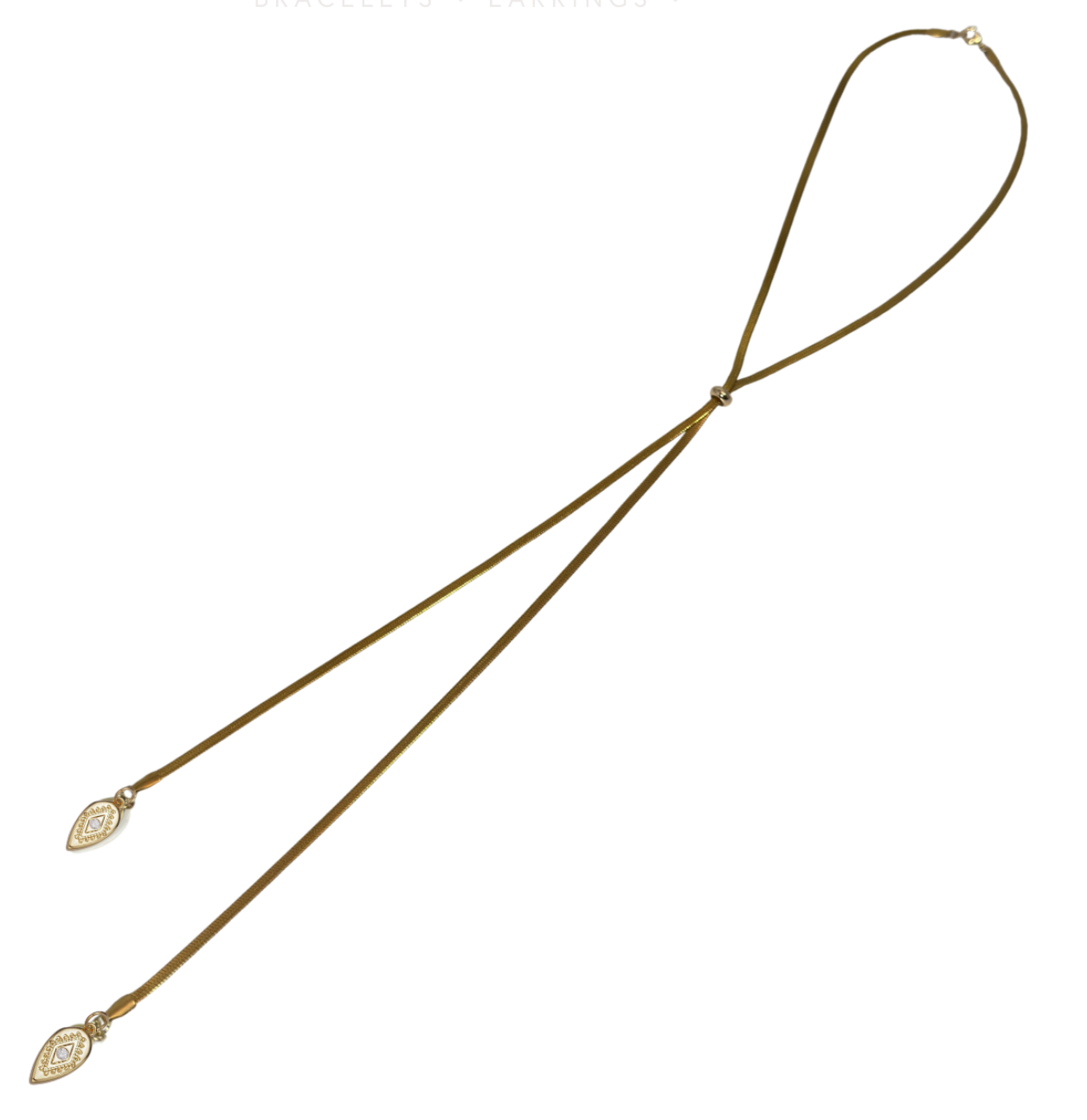 BOLO HERRINGBONE NECKLACE