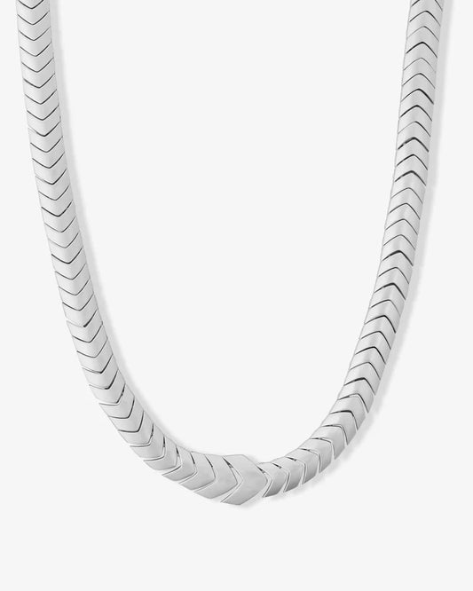 Serpent Herringbone Collar