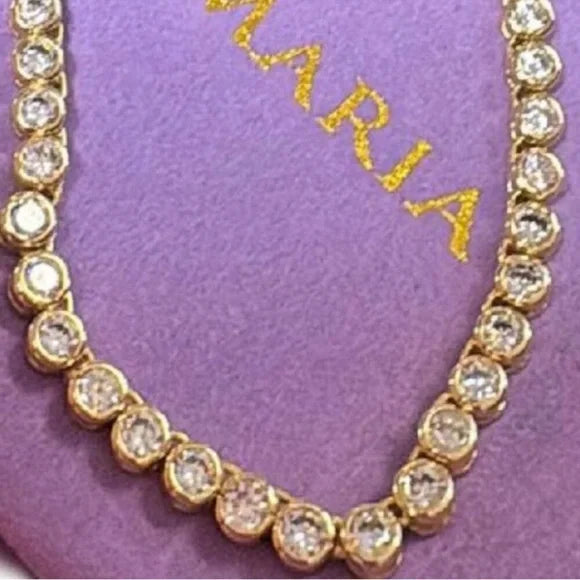 Mama Baroness Tennis Necklace