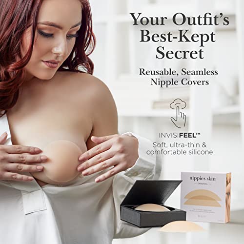 Seamless Nipple Covers - Various Skin Tones