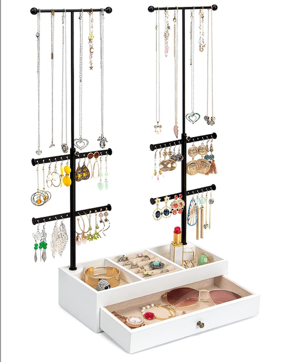 Jewelry holder white