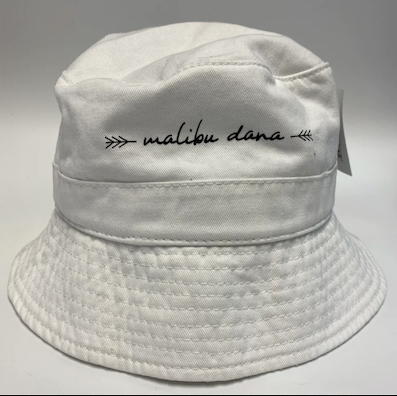 Malibu Dana Bucket Hat - White